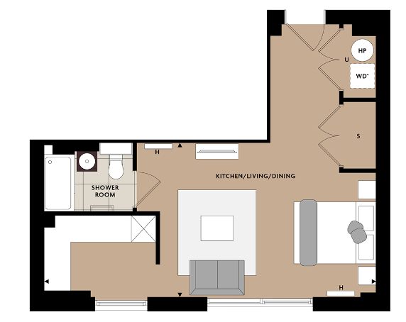 Floor plan view of Eden Grove Floorplan
