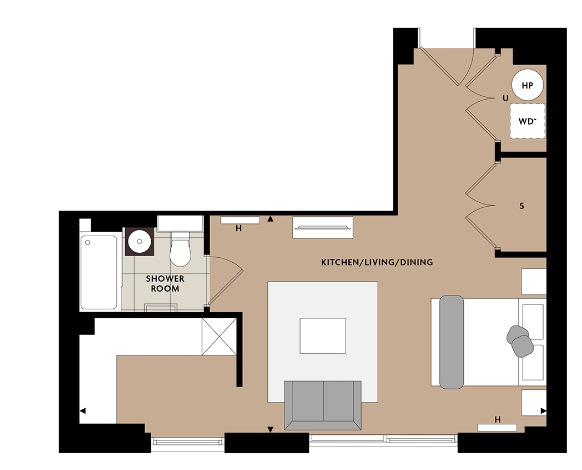 Floor plan view of Eden Grove Floorplan